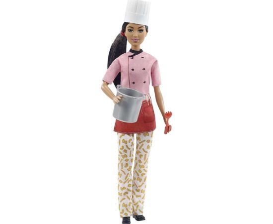 Lalka Barbie Mattel Kariera - Mistrzyni makaronu (DVF50/GTW38)