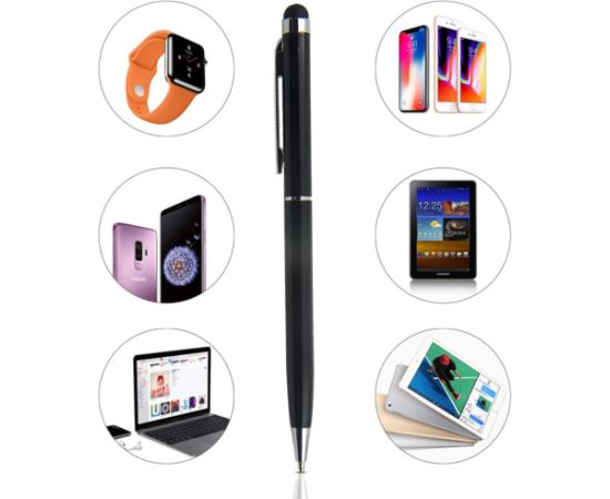 iLike PN1 Universal 2in1 Kapacitīvs Touch Stylus ar pildspalvu (Smartphone un Tablet PC) Black