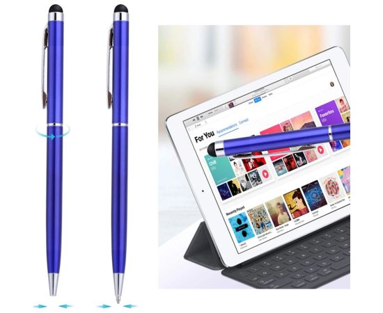 iLike PN1 Universal 2in1 Kapacitīvs Touch Stylus ar pildspalvu (Smartphone un Tablet PC) Black