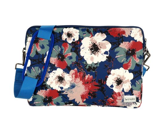 OEM Wonder Sleeve Laptop 17 inches blue and camellias