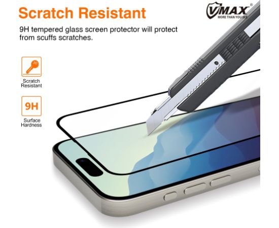 Vmax tempered glass 9D Glass for Samsung Galaxy A55