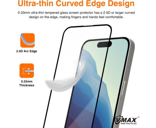 Vmax tempered glass 9D Glass for Samsung Galaxy A55