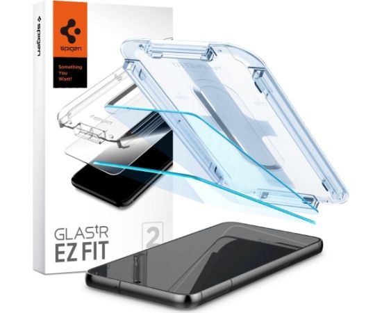 ТЕМПЕРИРОВАННОЕ СТЕКЛО Spigen GLAS.TR "EZ FIT" 2-PACK GALAXY S23+ PLUS CLEAR