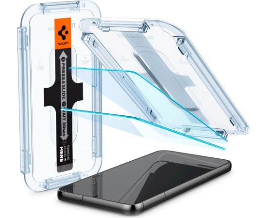 ТЕМПЕРИРОВАННОЕ СТЕКЛО Spigen GLAS.TR "EZ FIT" 2-PACK GALAXY S23+ PLUS CLEAR