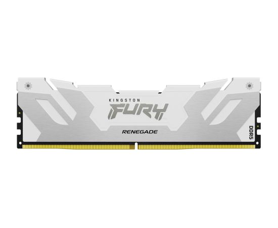 Kingston Technology FURY 16GB 6400MT/s DDR5 CL32 DIMM Renegade White XMP