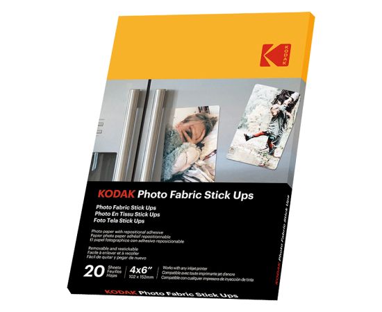 Kodak Photo Fabric Stick Ups 20 Sheets