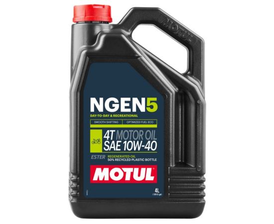 Motora eļļa MOTUL NGEN 7 4T 10W40+ester 4L API SN, JASO MA2