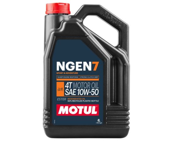 Motora eļļa MOTUL NGEN 7 4T 10W50+ester 4L API SN, JASO MA2