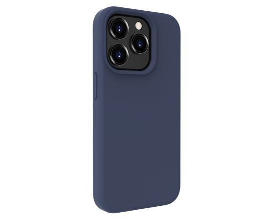 Evelatus  
       Apple  
       iPhone 13 Pro Max Premium Magsafe Soft Touch Silicone Case 
     Midnight Blue