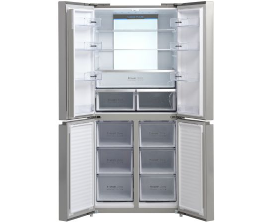 Side-by-side fridge freezer Scandomestic SKF481X