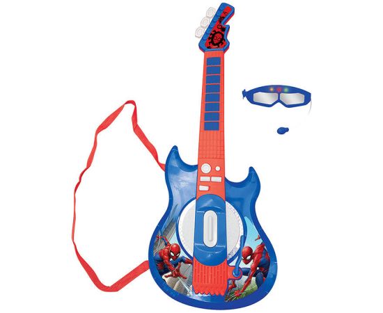 Electronic guitar with microphone Spiderman Lexibook