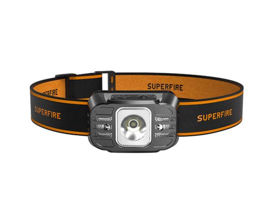 Headlamp Superfire HL75-S, 350lm, USB