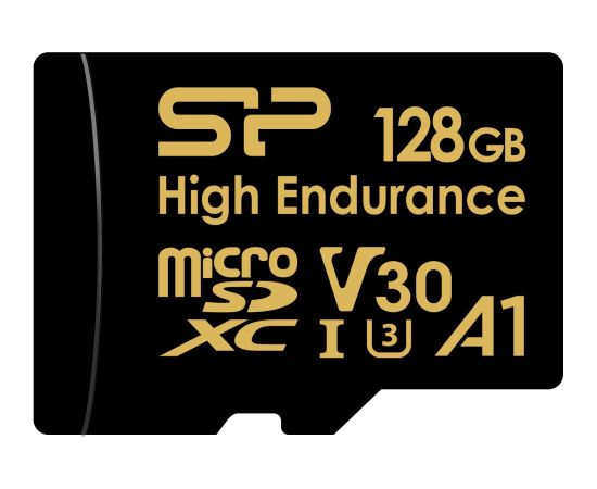 Silicon Power memory card microSDXC 128GB High Endurance + adapter