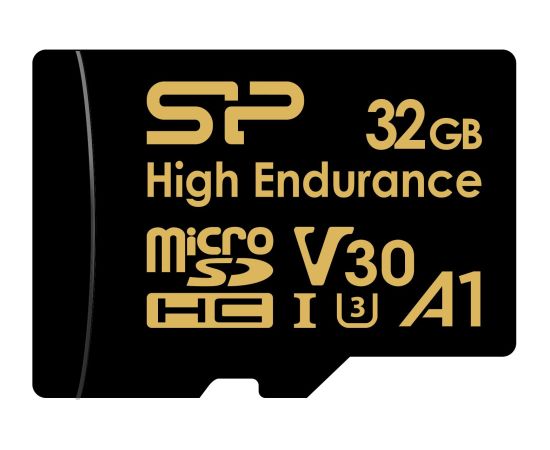 Silicon Power memory card microSDHC 32GB High Endurance + adapter