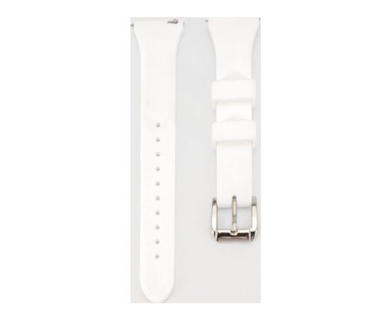 Connect   22mm T-buckle Silicone Loop (130mm M/L) White