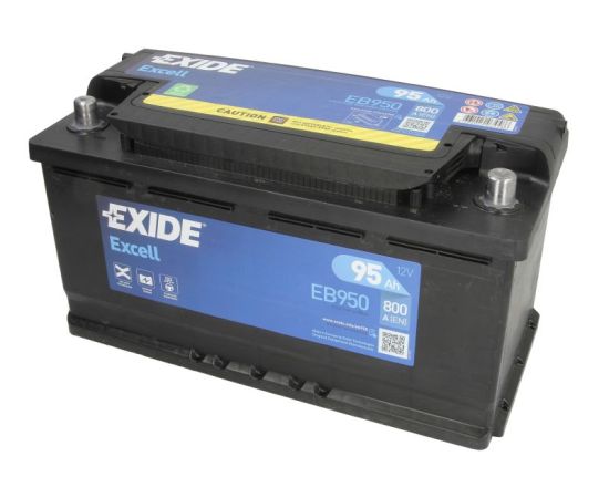 Akumulators EXIDE 95Ah/800A EXCELL (Labais+) 353x175x190 B13