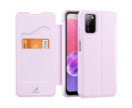 DUX DUCIS Skin X Bookcase type case for Samsung Galaxy A03s pink