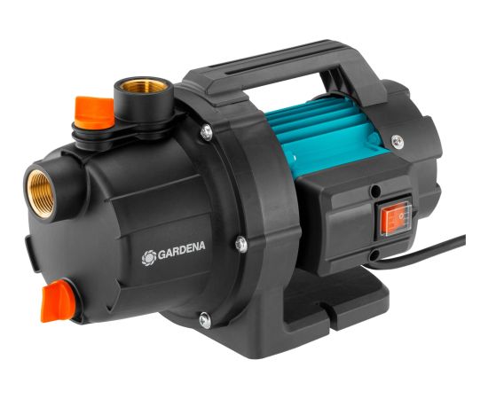 GARDENA garden pump 3700/4 P BASIC (turquoise/black, 800 watts)