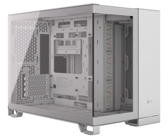 Corsair 2500X, tower case (white, tempered glass)