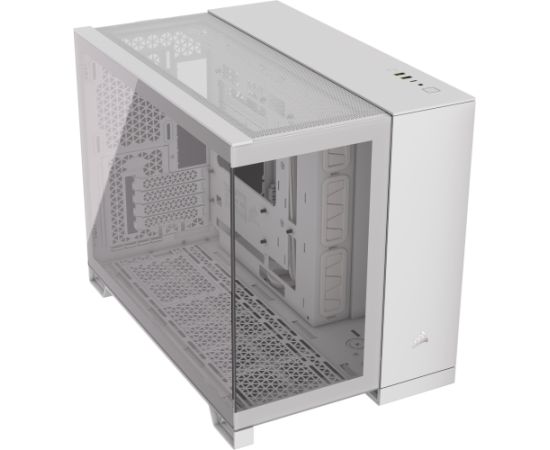 Corsair 2500X, tower case (white, tempered glass)