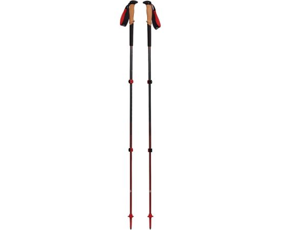 Black Diamond trekking poles Pursuit M/L, fitness device (grey/red, 1 pair, 110-125 cm)