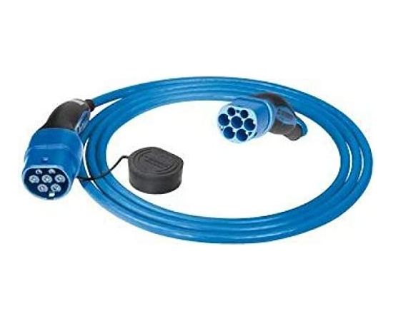 Mennekes charging cable Mode 3, Type 2, 20A, 1PH (blue/black, 7.5 meters)