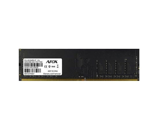 AFOX DDR4 8G 2400 UDIMM memory module 8 GB 1 x 8 GB 2400 MHz