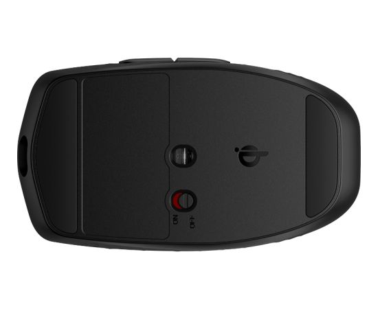 HP 695 Wireless Bluetooth Mouse - Wireless Qi-Charging, Programmable, 4-way Scrolling - Black / 8F1Y4AA#ABB