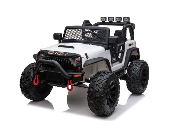 Lean Cars Jeep JC666 Electric Ride On Car White