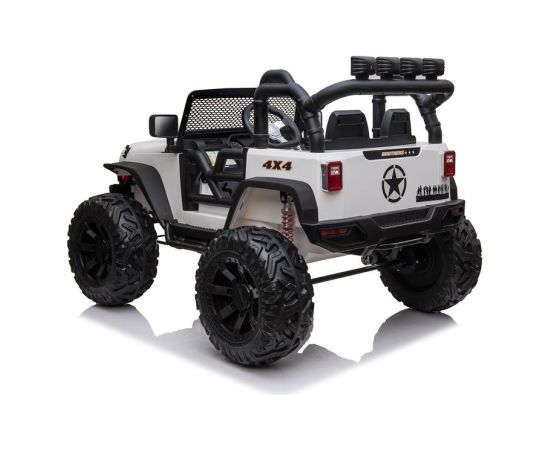 Lean Cars Jeep JC666 Electric Ride On Car White