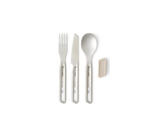 Sea To Summit Ēdamrīku komplekts DETOUR Stainless Steel Cutlery Set 1P, 3 pcs