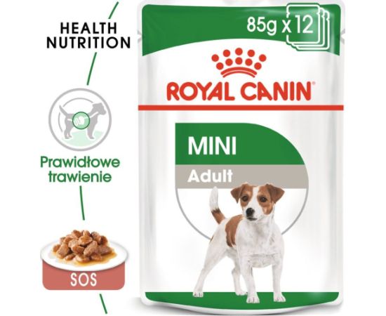 Royal Canin Karma ROYAL CANIN SHN Mini Adult w sosie 12X85G