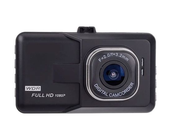 RoGer DVR2 Автомобильный видеорегистратор / Full HD / 170' / G-Sensor / MicroSD / LCD 3''