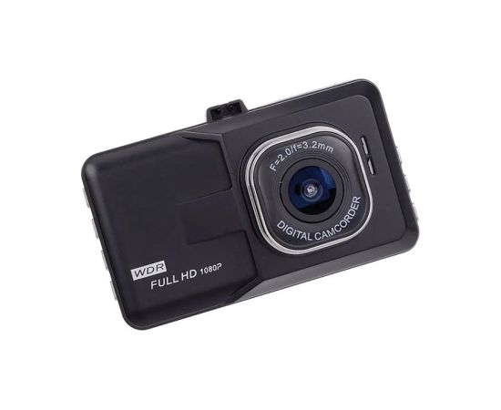 RoGer DVR2 Автомобильный видеорегистратор / Full HD / 170' / G-Sensor / MicroSD / LCD 3''