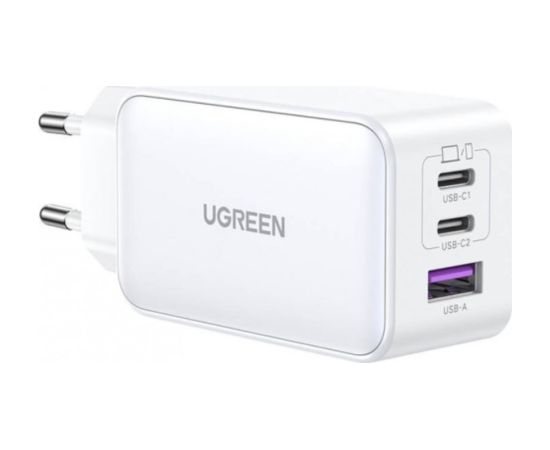 Ugreen 15334 Зарядное устройство Nexode USB-A / 2x USB-C / 65W