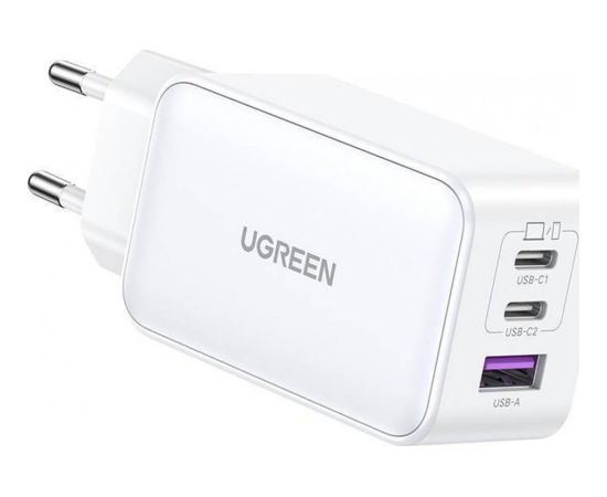 Ugreen 15334 Зарядное устройство Nexode USB-A / 2x USB-C / 65W