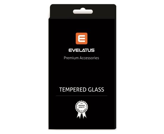 Evelatus Samsung  A20/A30/A50/A50s 2.5D Full Cover Japan Glue Glass Anti-Static