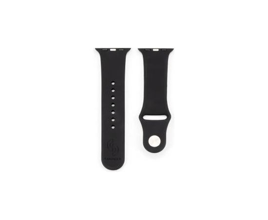 Connect   Watch 38/40/41mm Silicone Loop (110mm S/M) Black