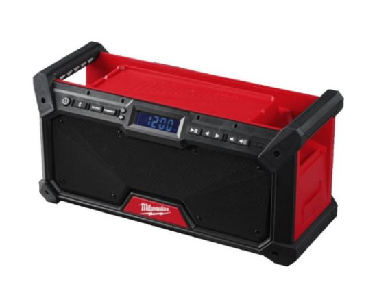 Milwaukee M18 RADDAB+G2-0 darba vietas radioaparāts ar DAB+/FM uztvērēju