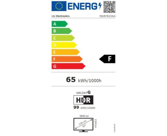 DISPLAY LCD 50"/50UR781C LG