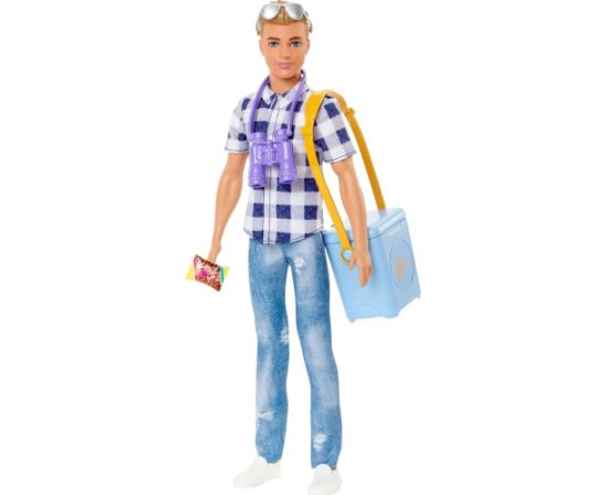 Lalka Barbie Mattel Barbie zestaw Kemping Lalka Ken + akcesoria (HHR66)