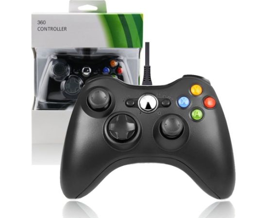 RoGer GM360BK Проводной джойстик для XBOX 360 / 2,5м / чёрный