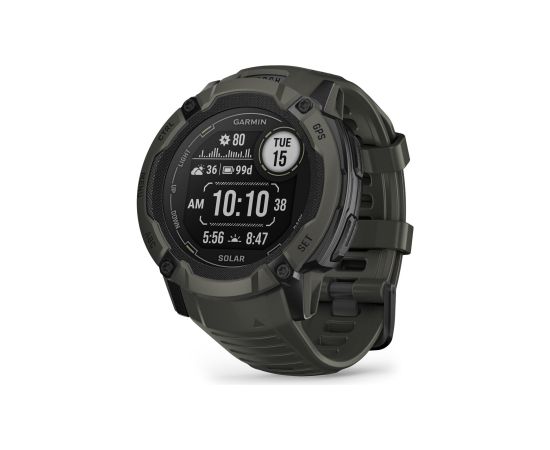 Garmin Instinct 2X Solar, moss