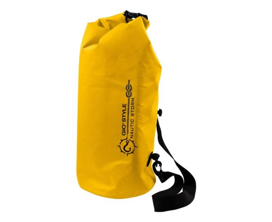 Gio`style Ūdensnecaurlaidīga termiskā soma Dry Bag Nautic Storm L 20L, Ø23x63cm, dzeltena