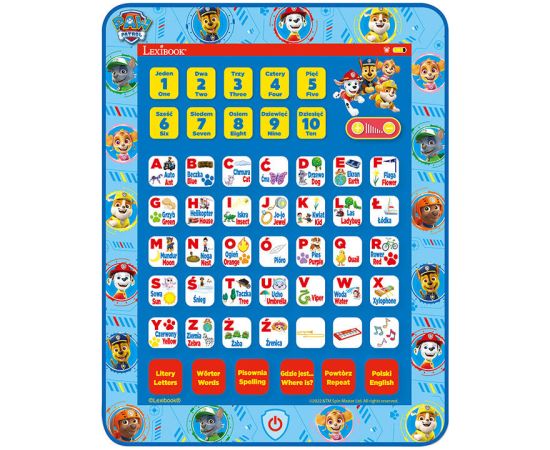 Bilingual educational tablet Paw Patrol Lexibook