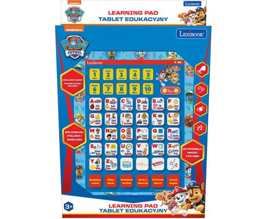 Bilingual educational tablet Paw Patrol Lexibook