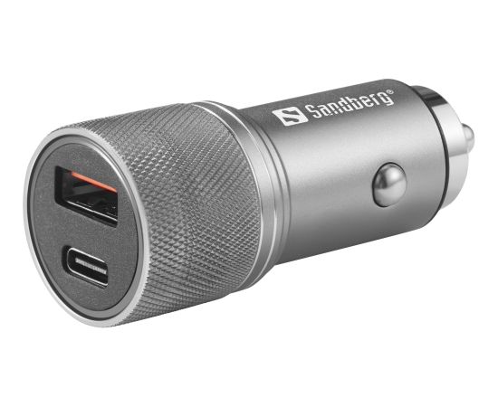 Samsung Sandberg 441-50 Car Charger 1xQC3.0+1xUSBC 48W