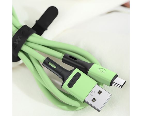 USAMS Kabel U52 USB-C 2A Fast Charge 1m żółty|yellow SJ436USB03 (US-SJ436)