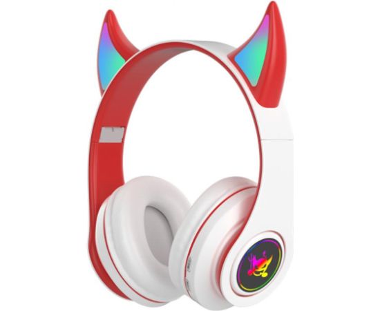 Беспроводные наушники Goodbuy Devil для детей | bluetooth 5.0 | белый