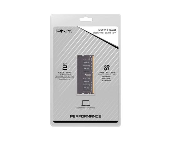 Pny Technologies PNY MN16GSD42666 memory module 16 GB 1 x 16 GB DDR4 2666 MHz